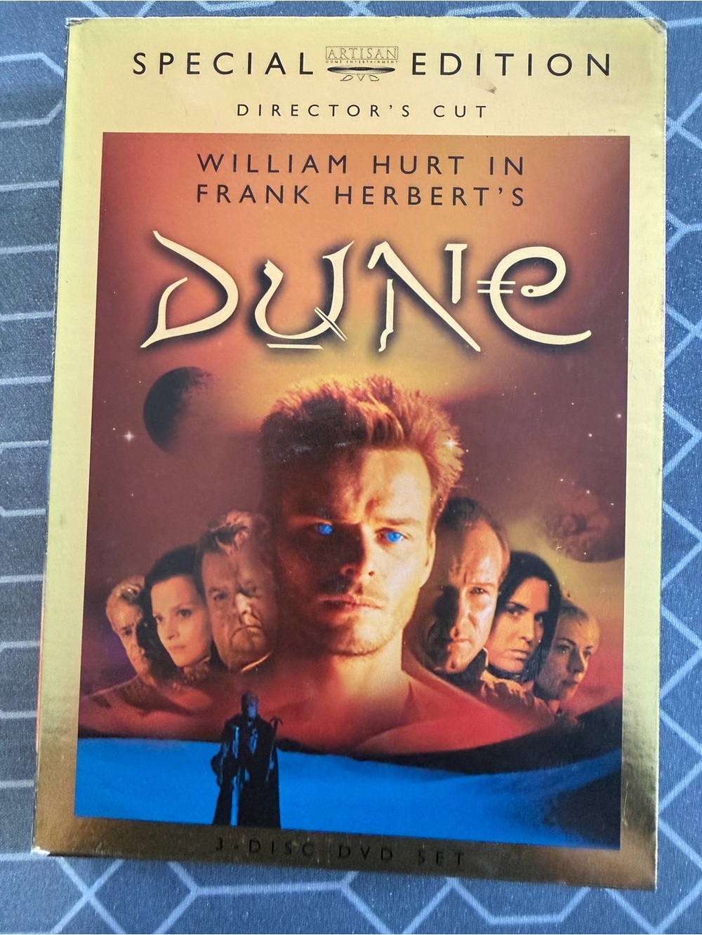Dune Director's Cut Special Edition DVD - Gold & Orange Cover